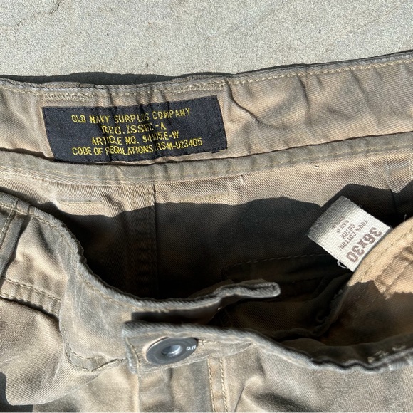 SOLD - Y2K Overdyed Surplus Cargo Pants - Picture 11 of 15